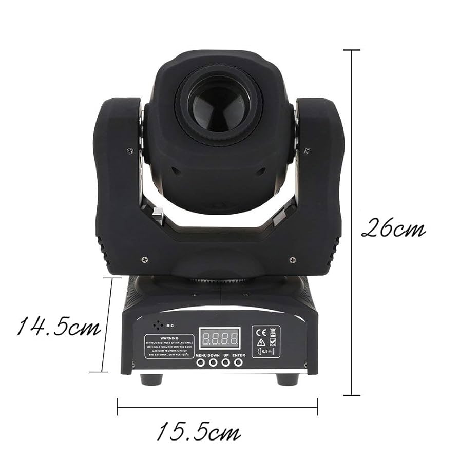 ムービングライト LED Moving Head Spot ステージライト 照明 Amazon | U`King 50W ムービングヘッドライト ステージライト